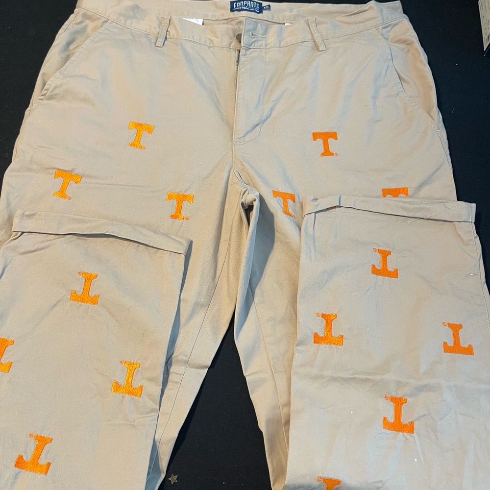 Khaki fan team pants